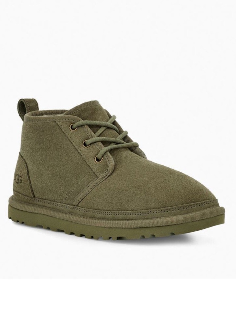 UGG Neumel 1094269 Women's Burnt Olive Suede Classic Chukka Boots US 9 UGG425